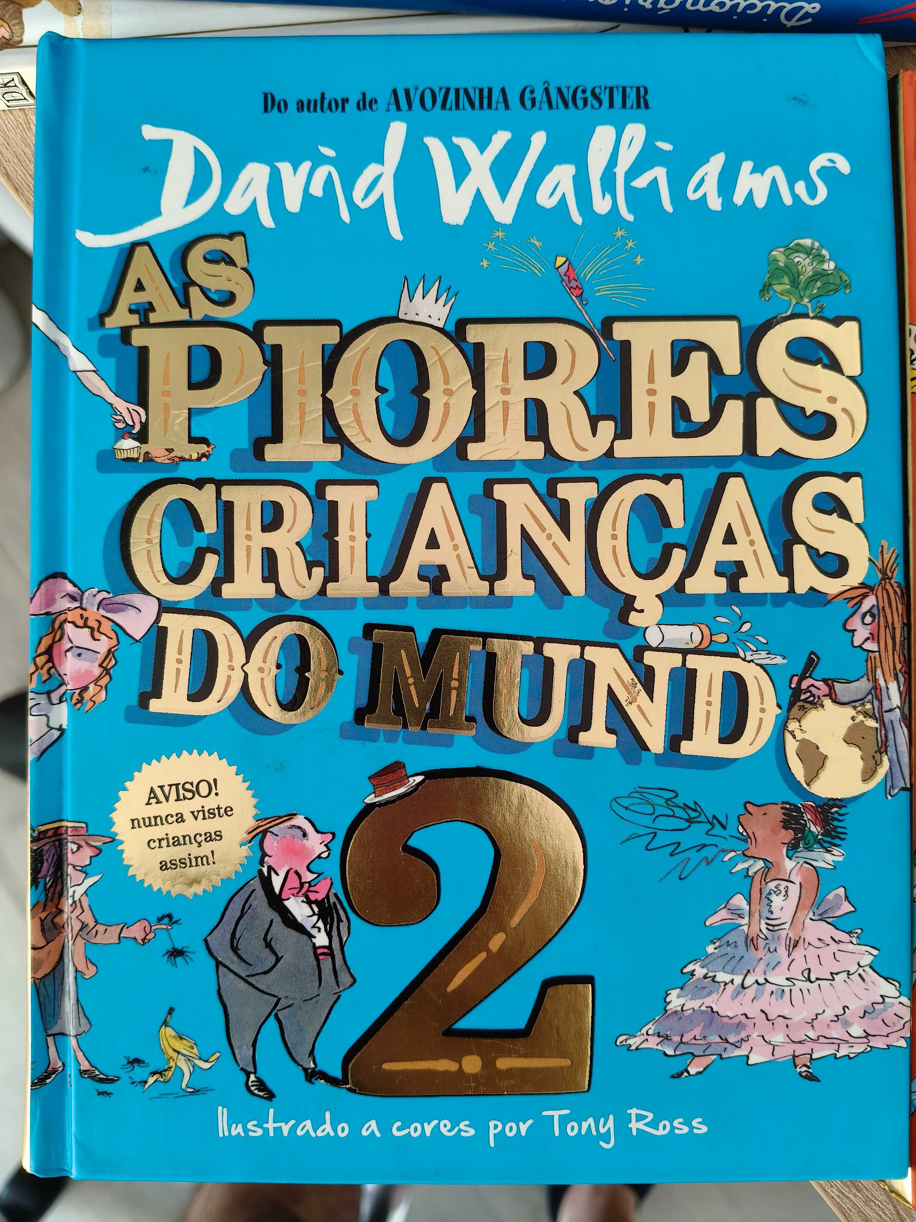 David Walliams - Coleção As Piores Crianças do Mundo - 1 e 2