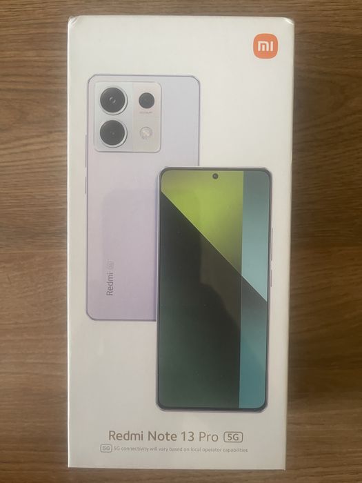 Tелефон смартфон Xiaomi Redmi Note 13 Pro 5G 8/256 Aurora Purple EU