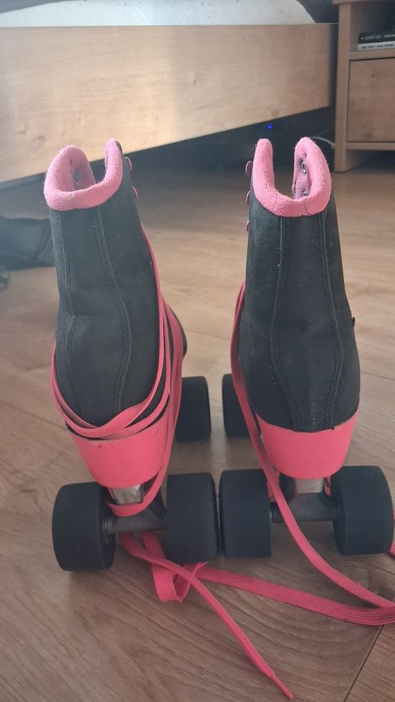Wrotki Powerslide Melrose czarno różowe 38
