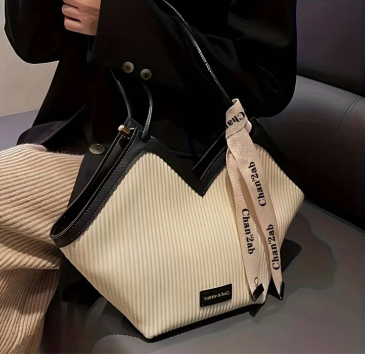 Сумка тоут, шопер, модная женская сумка через плече