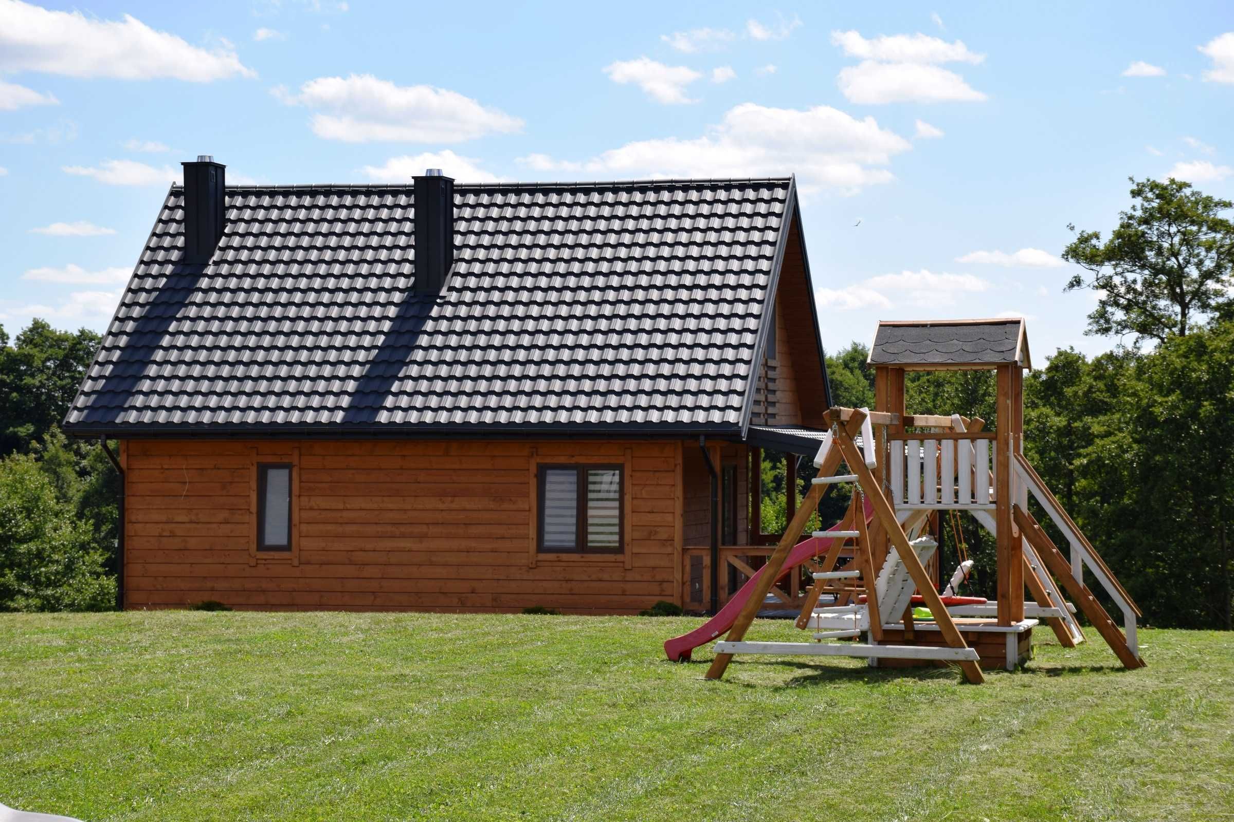 Dom nad jeziorem - wolne terminy od 21.08.2025 - pomost - łódka