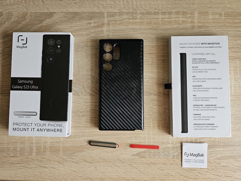 Мега сильный магнитный чехол MagBak (США) Samsung S23 Ultra