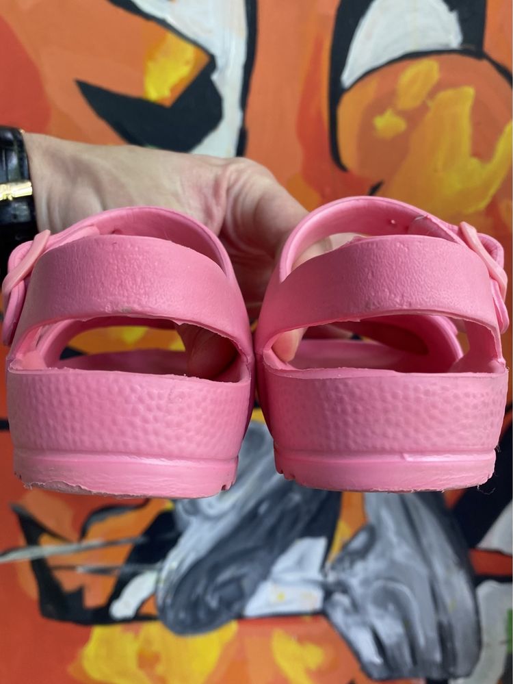 Next сандали 10 29-30 размер детские розовые хорошие