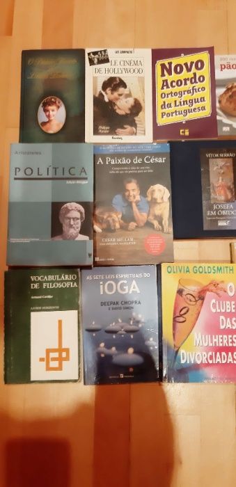 Livros de vários temas