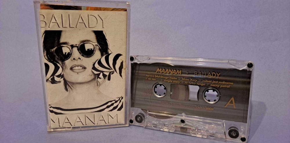 Maanam – Ballady 1993 PLAKAT MINI , kaseta magnetofonowa