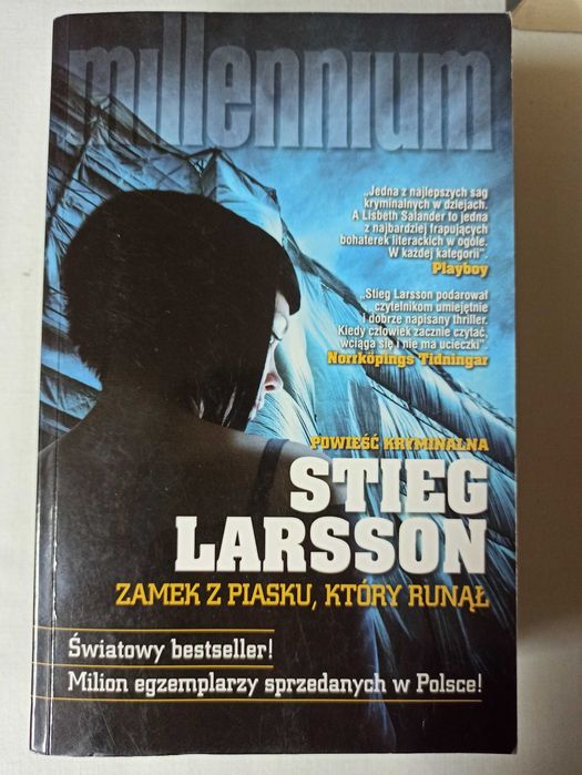 3x STIEG LARSSON Mężczyźni..Dziewczyna która..,Zamek z piasku ...