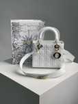 Torebka Dior Lady ABCDIOR white