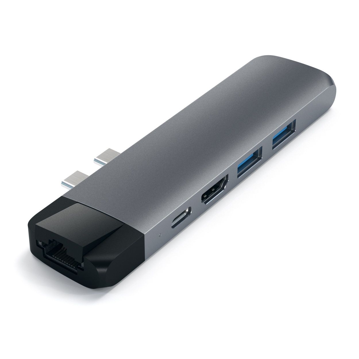 Satechi - USB-C Pro Hub with Ethernet & 4K HDMI (space grey)