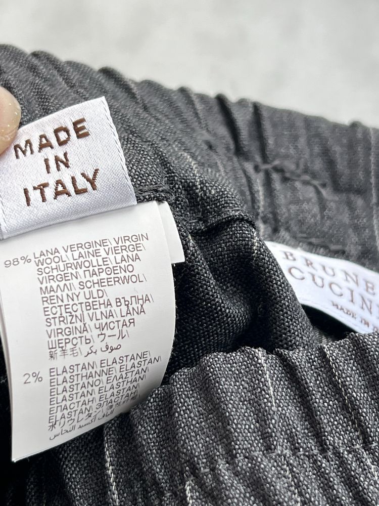 Вовняні брюки brunello cucinelli