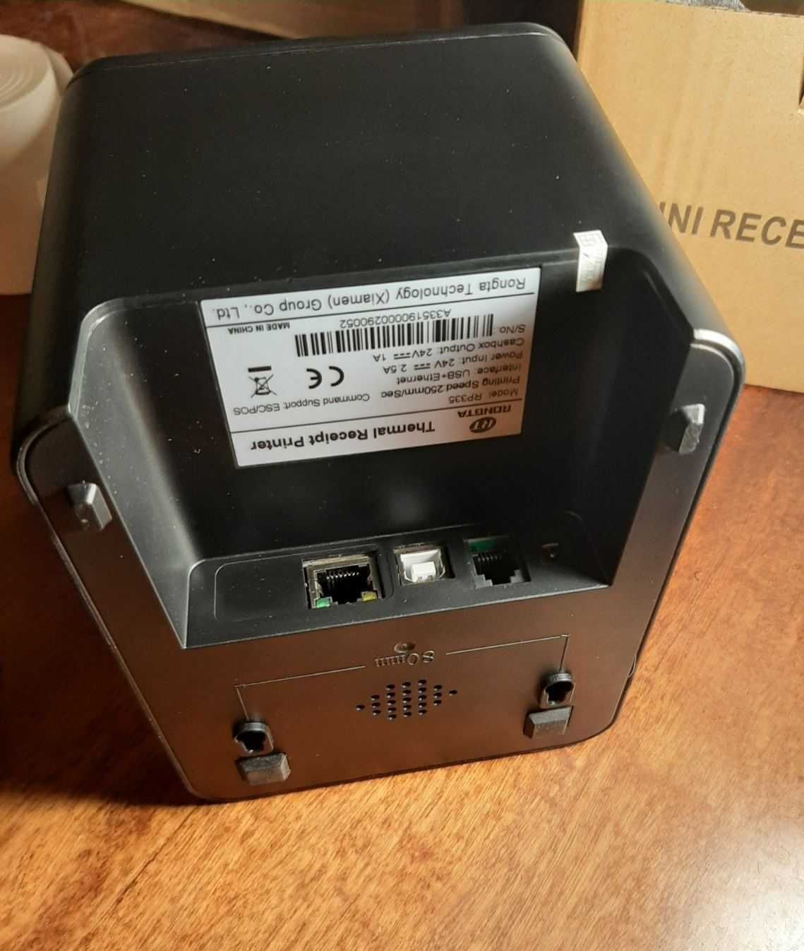 Чековий принтер Ронгта РП-335, 58/80 мм, USB+LAN з автообрізкою