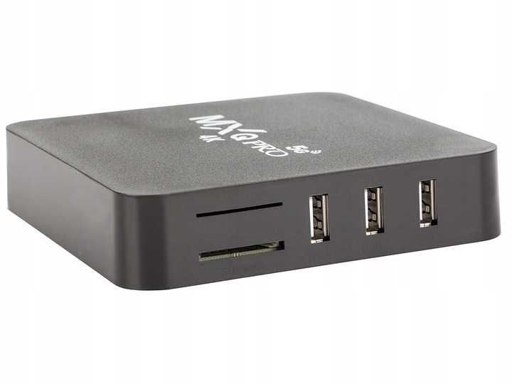 Odtwarzacz multimedialny przystawka SMART TV MXQ PRO USB 4K 5G 8GB