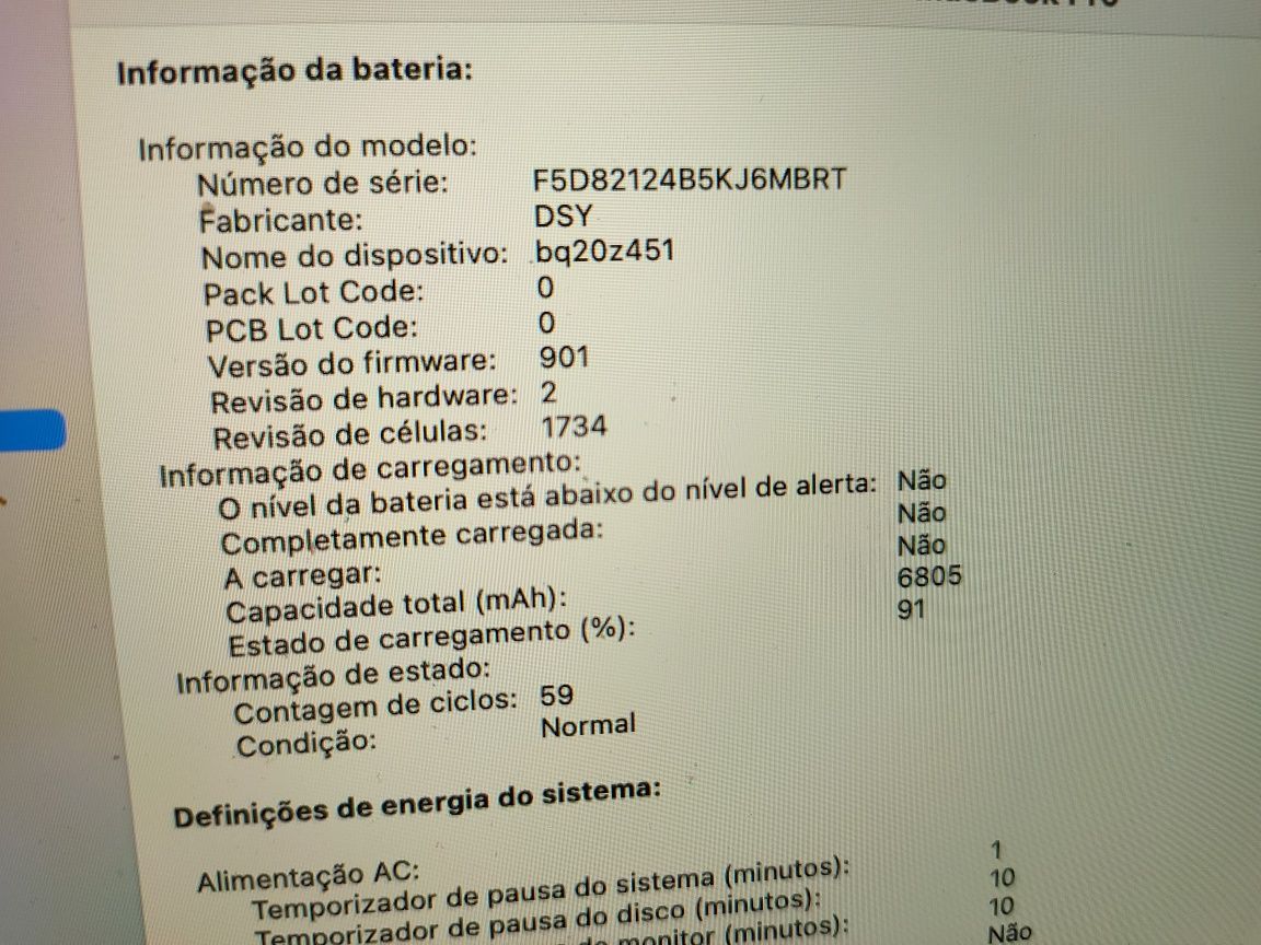 MacBook Pro 15" 2019 i9 16GB 500GB SSD + Software Pro Impecável