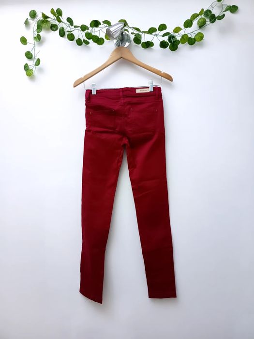 Calças de Ganga Vermelhas/ Bordeaux