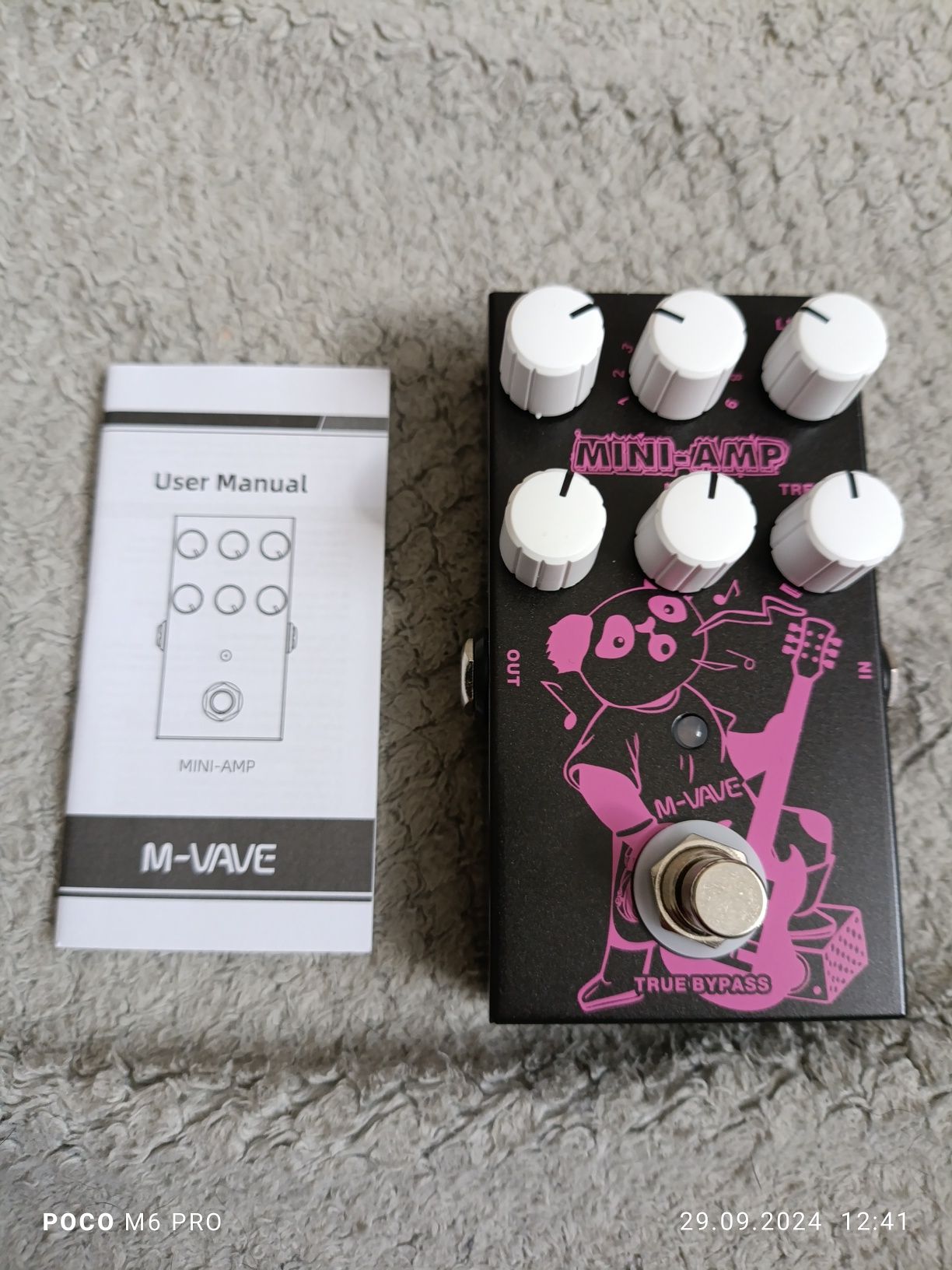 M-vave Mini Amp przester overdrive preamp distortion