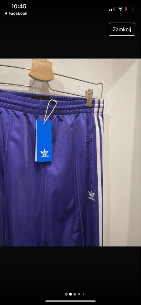 Spodnie adidas rozmiar XS