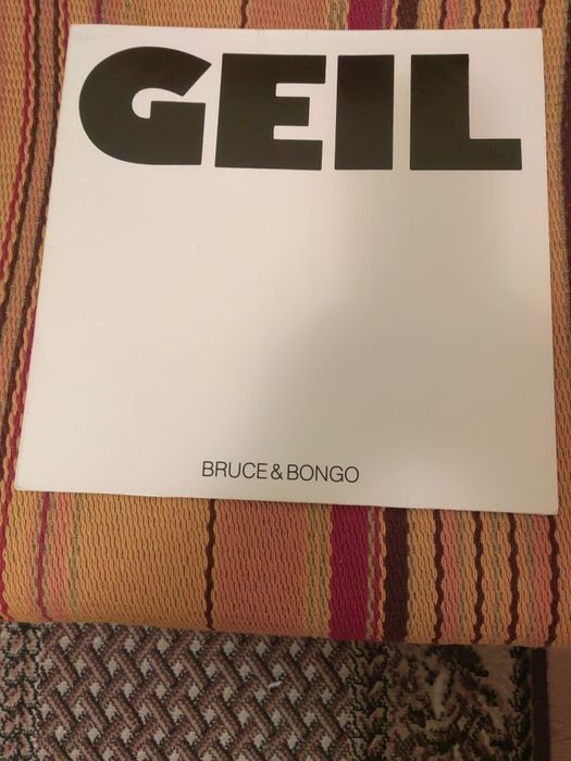 Bruce&Bongo-Geil, 12"Maxi singiel winylowy Italo disco