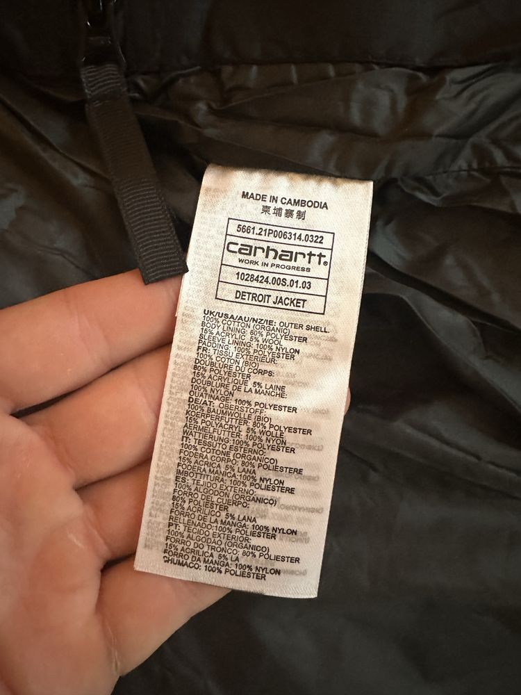 Куртка пуховик Carhartt