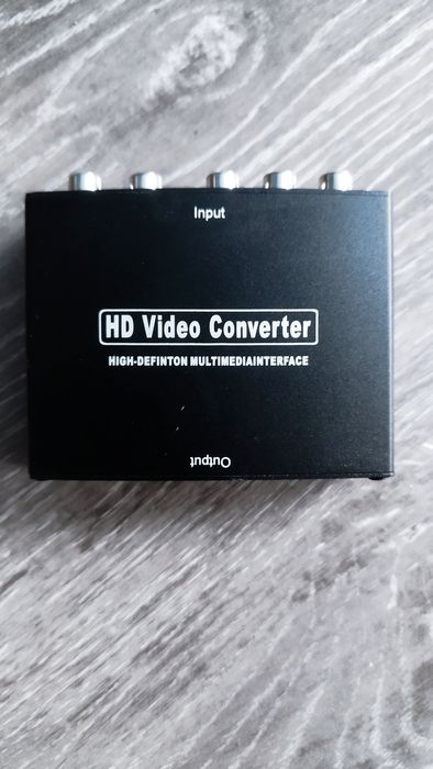 Component YPbPr + Audio to HDMI konwerter