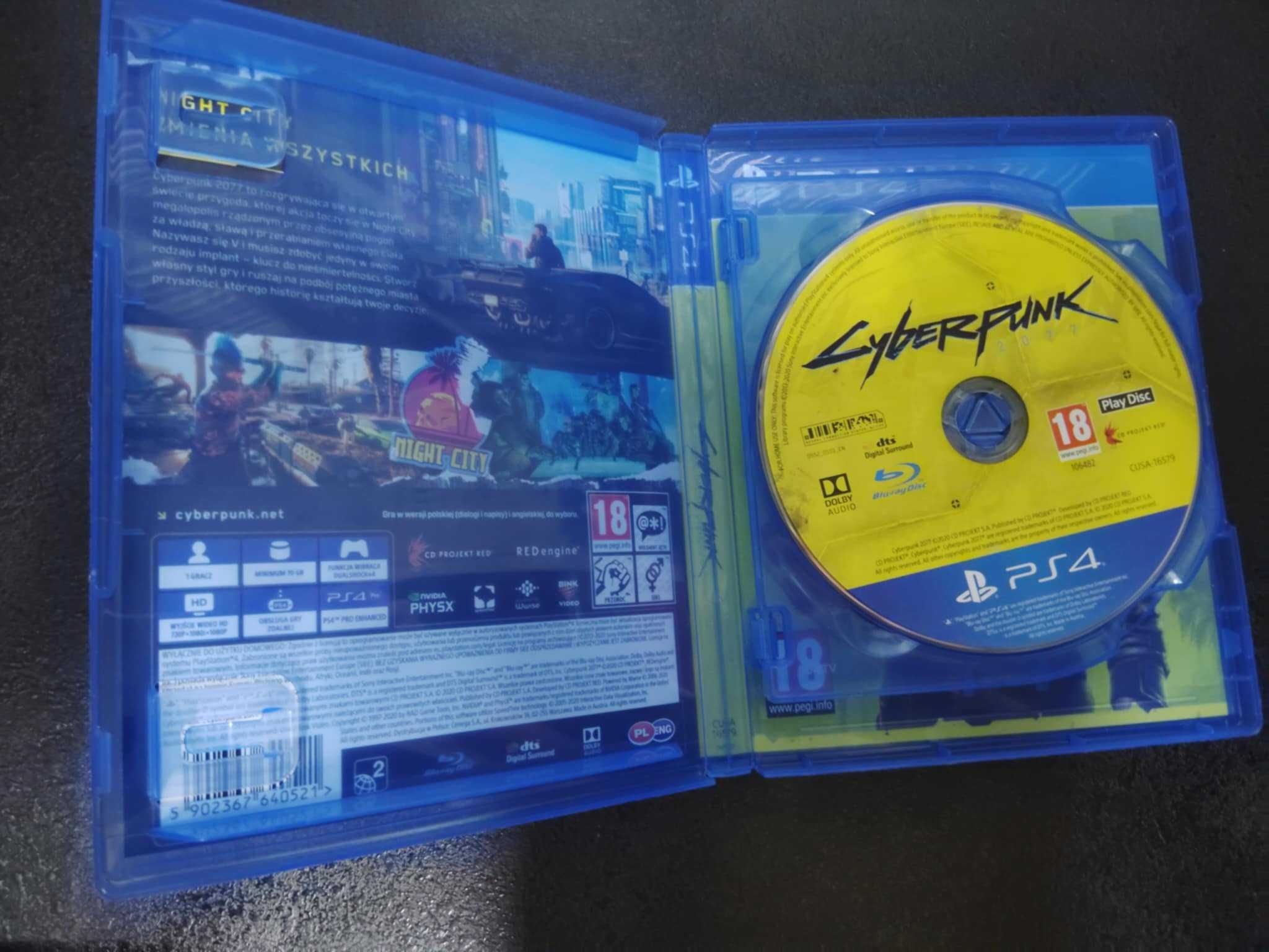 Cyberpunk 2077 PS4 Mówią po Polsku w grze