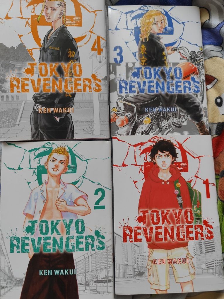 Manga Tokyo Revengers tom 1,2,3,4