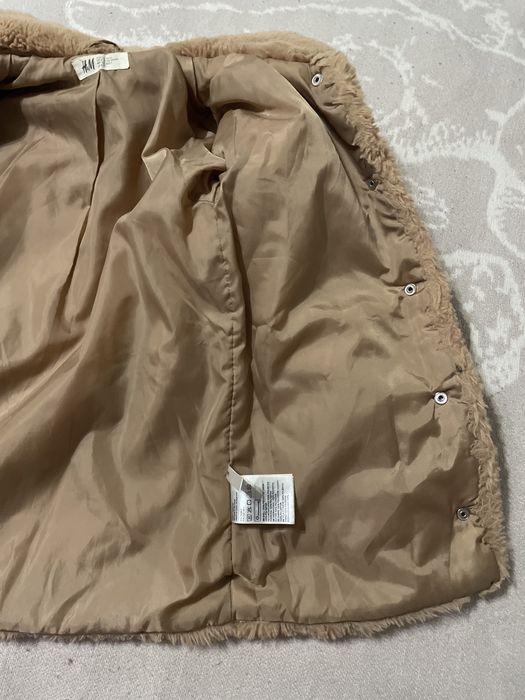 Шубка H&M на дівчинку 4-6 років