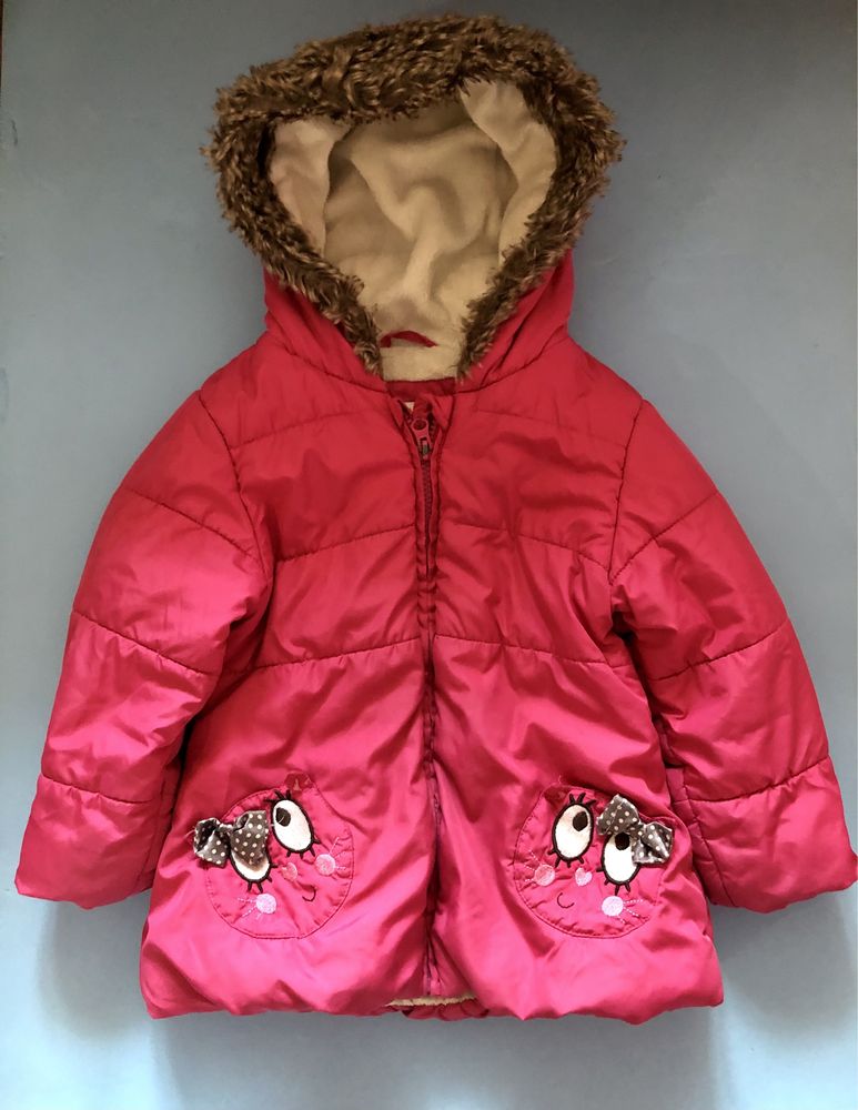 Демисезонная курточка на девочку, 3-4 года, куртка на весну, на осень