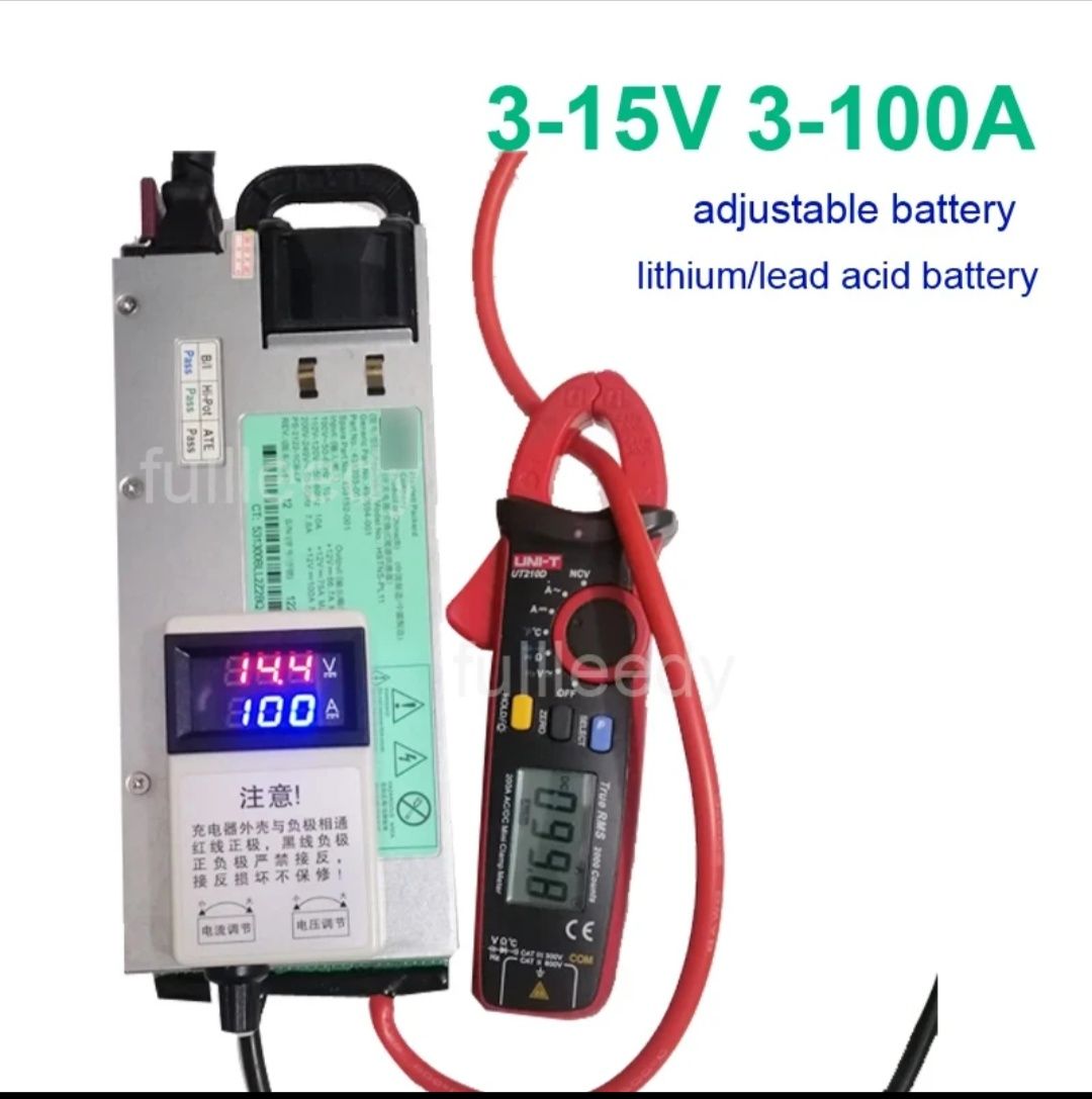 Зарядні пристрої для LifePo4/ Li Ion 100а
