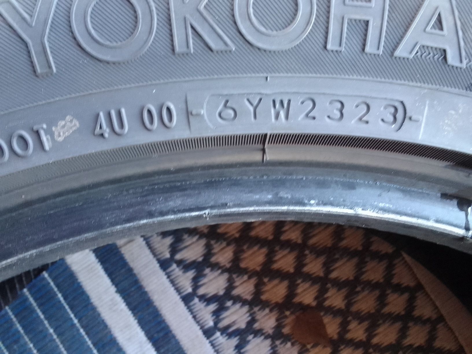 Opona wielosezonowa 225/55r18 YOKOHAMA 2023r 8.5mm