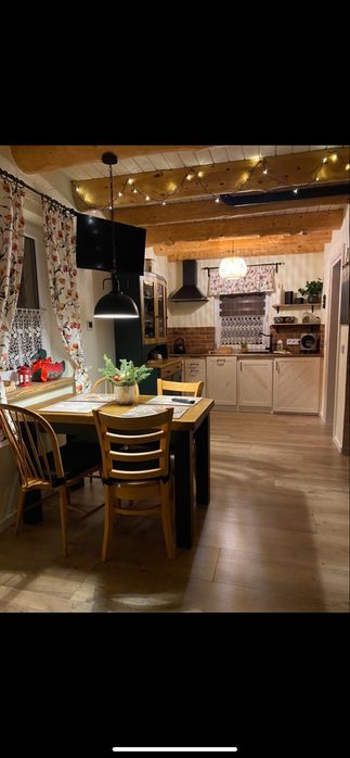 Sylwester, Bieszczady, Solina, domek