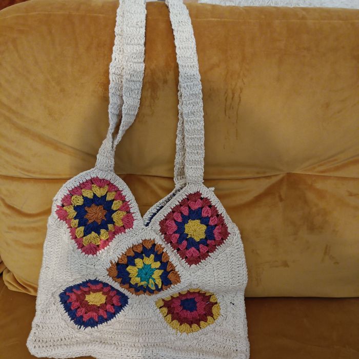 Ręcznie robiona torba na ramię, nowa