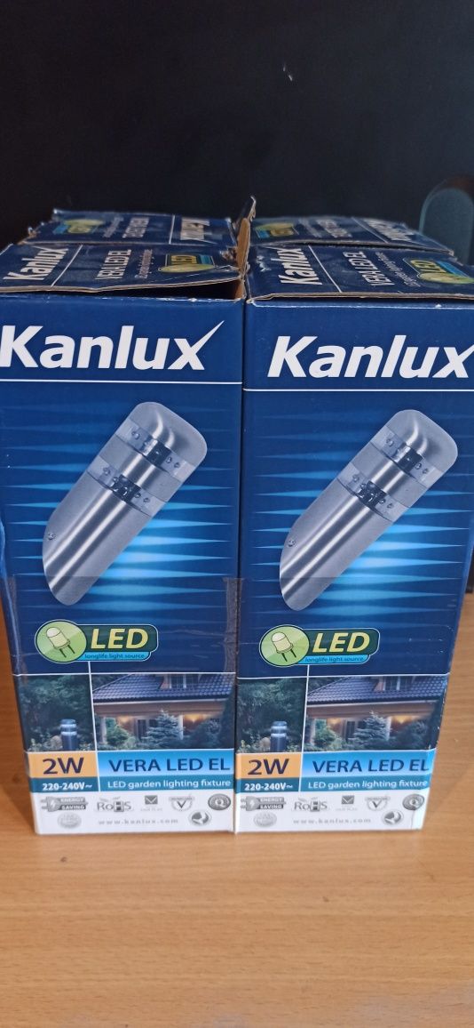 Lampy kinkiety zewnętrzne Kanlux Vera LED