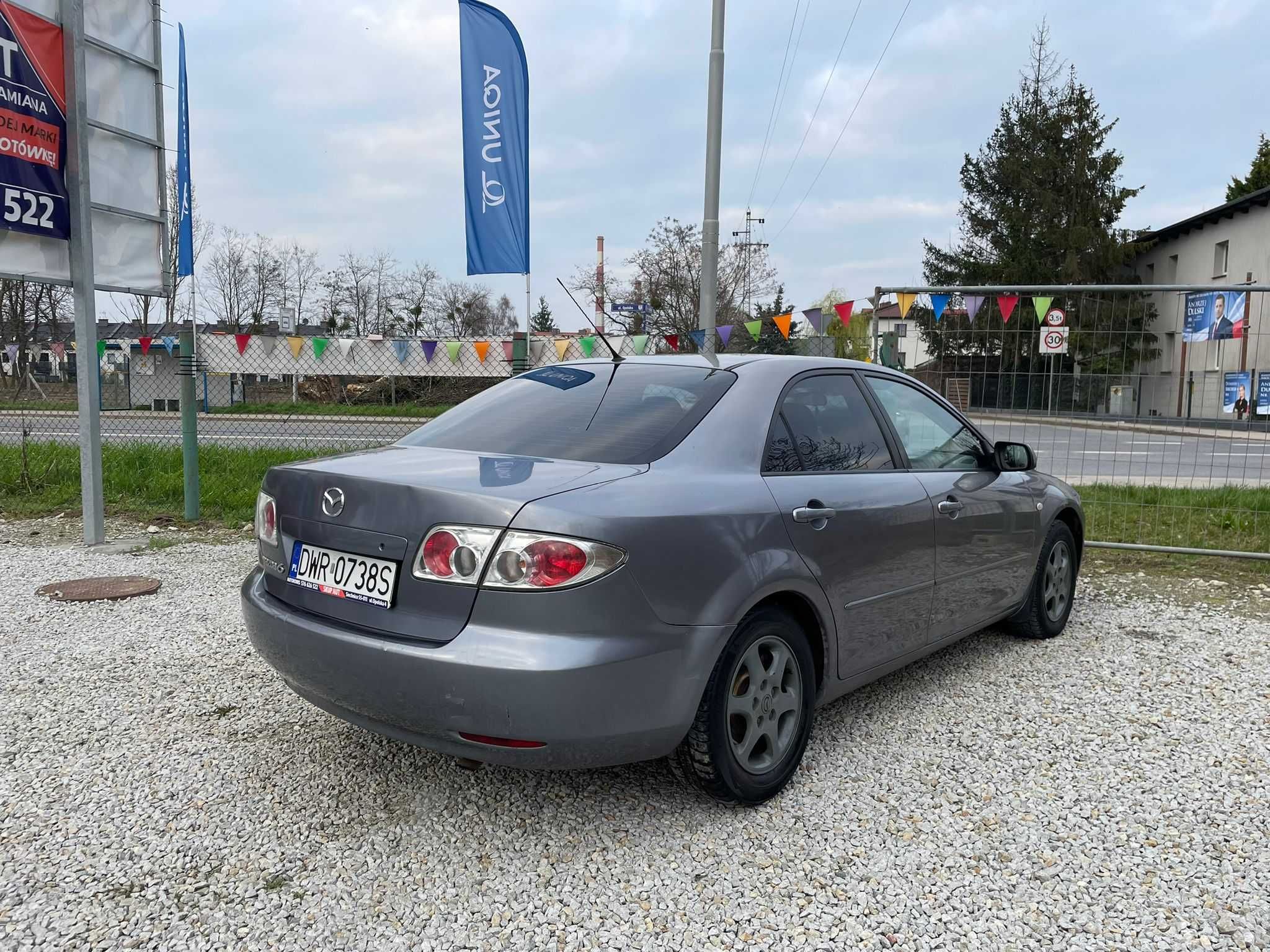 Mazda 6 1.8 b + LPG • EKONOMICZNA • ALUFELGI • Zamiana