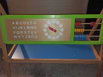 Quadro de giz e educativo