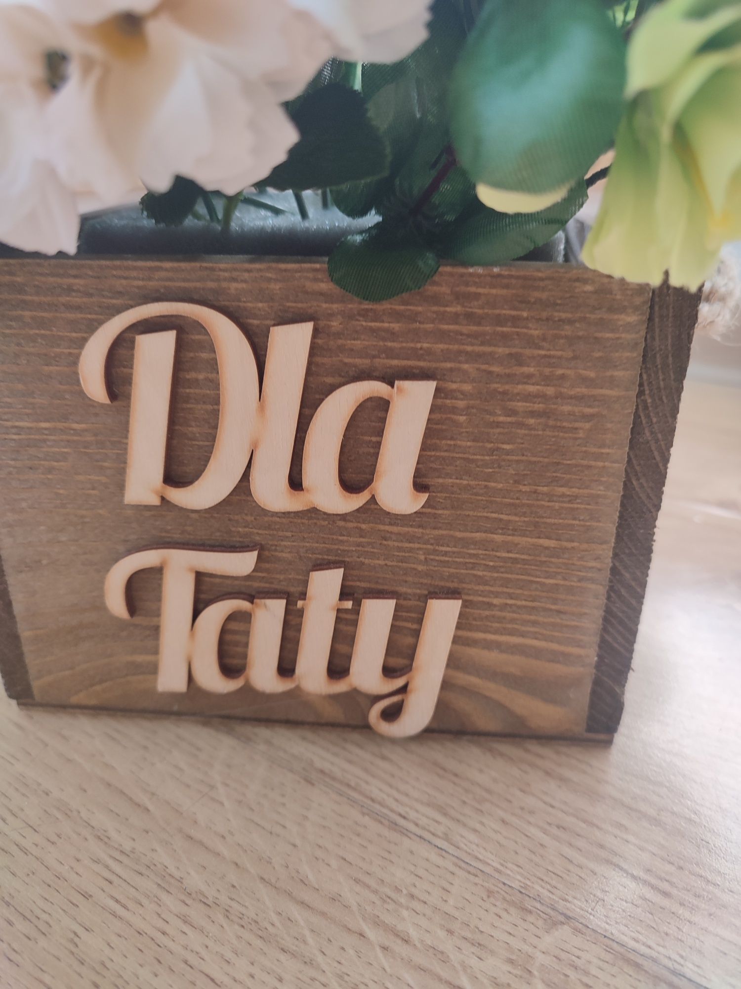 Dla Taty z dedykacją, Wiązanka na grób, zestaw na cmentarz