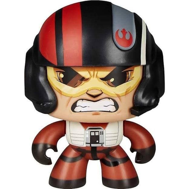Star Wars Mighty Muggs Poe Dameron Action Figure - Novo