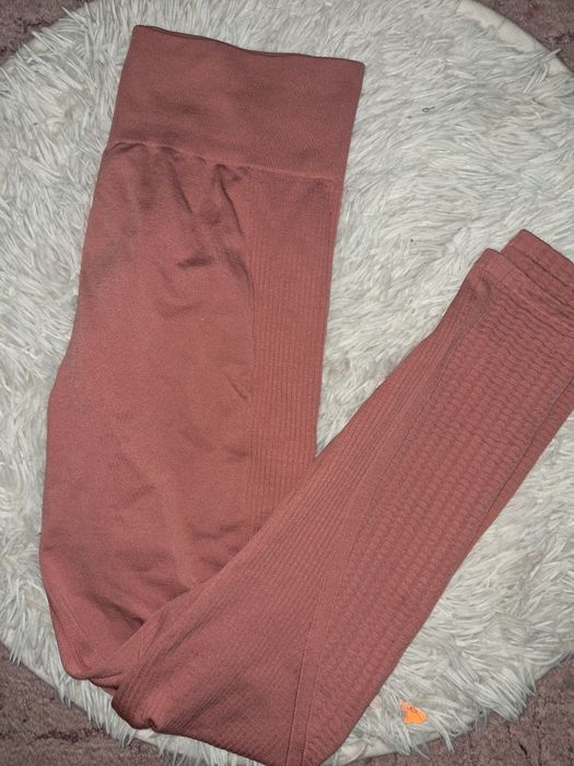 Legginsy sportowe wysoki stan H&M Sport