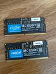 16GB 2x Crucial 8GB DDR5-5600 SODIMM CL46 CT8G56C46S5.M4D1 - Laptop RA