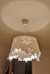 Lampa zwis Motyl żarówka E27 max 60W + żarówka LED firmy Osram