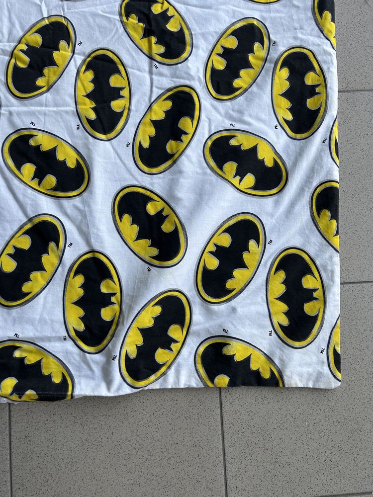 Forra de edtedao + almofada cama de solteiro Batman