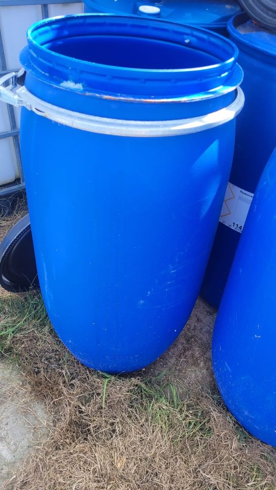 Beczka mauser z deklem  mix  150 l   UN /