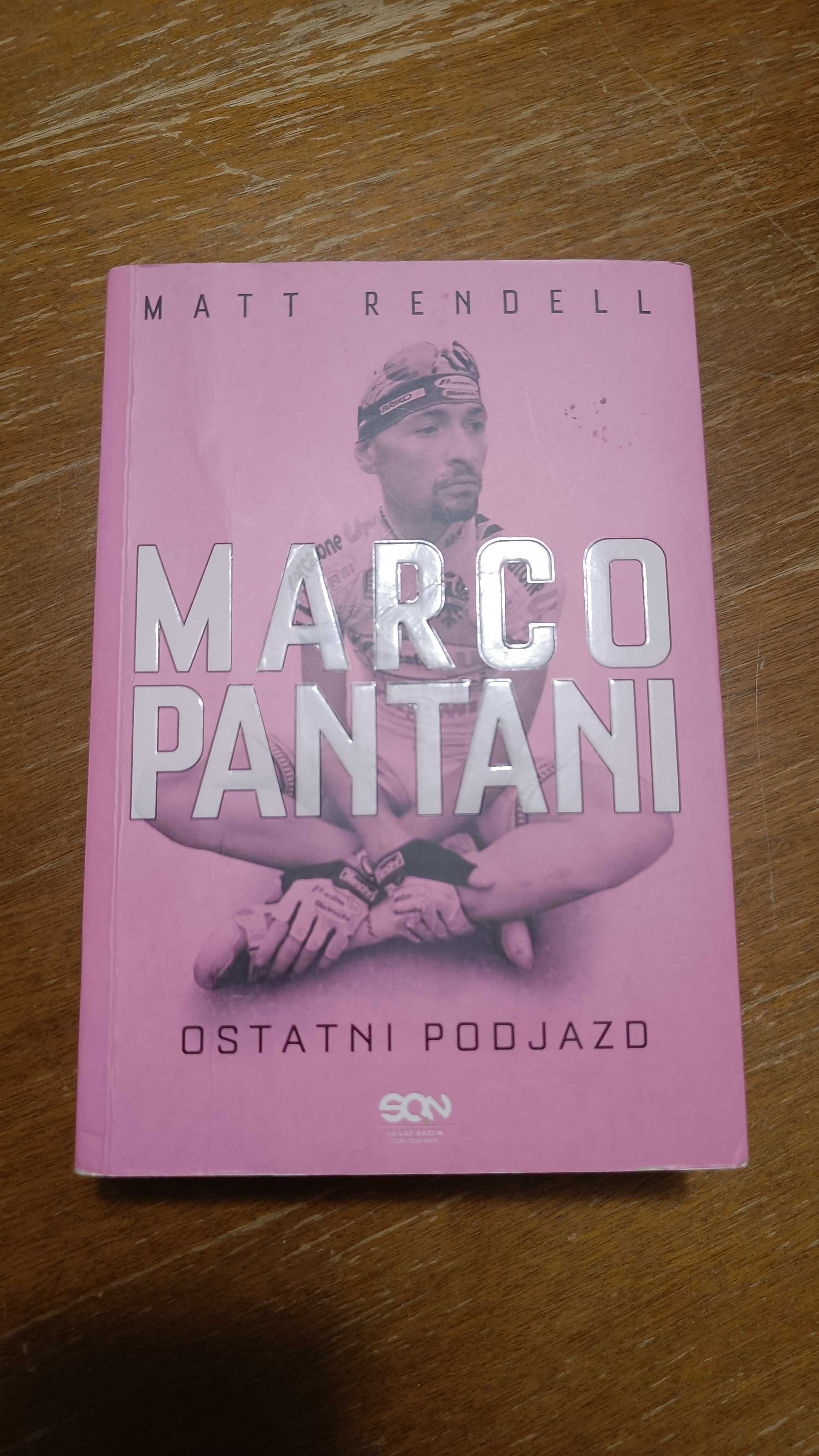 Książka Matt Rendell Marco Pantani Ostatni podjazd