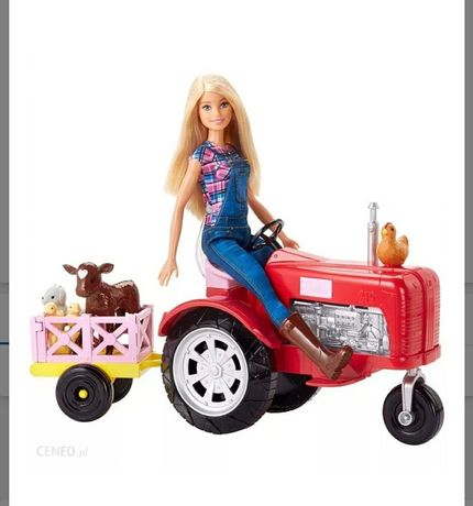 Ciągnik dla lalki Barbie