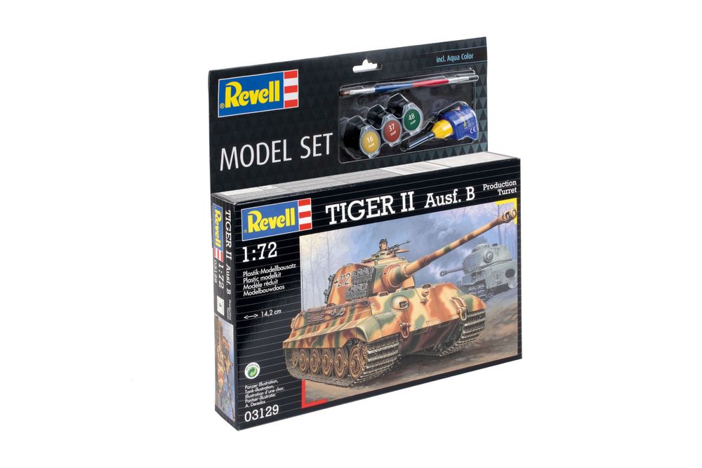 MODEL SET 1/72 Revell 63129 czołg TIGER II AUSF.B
