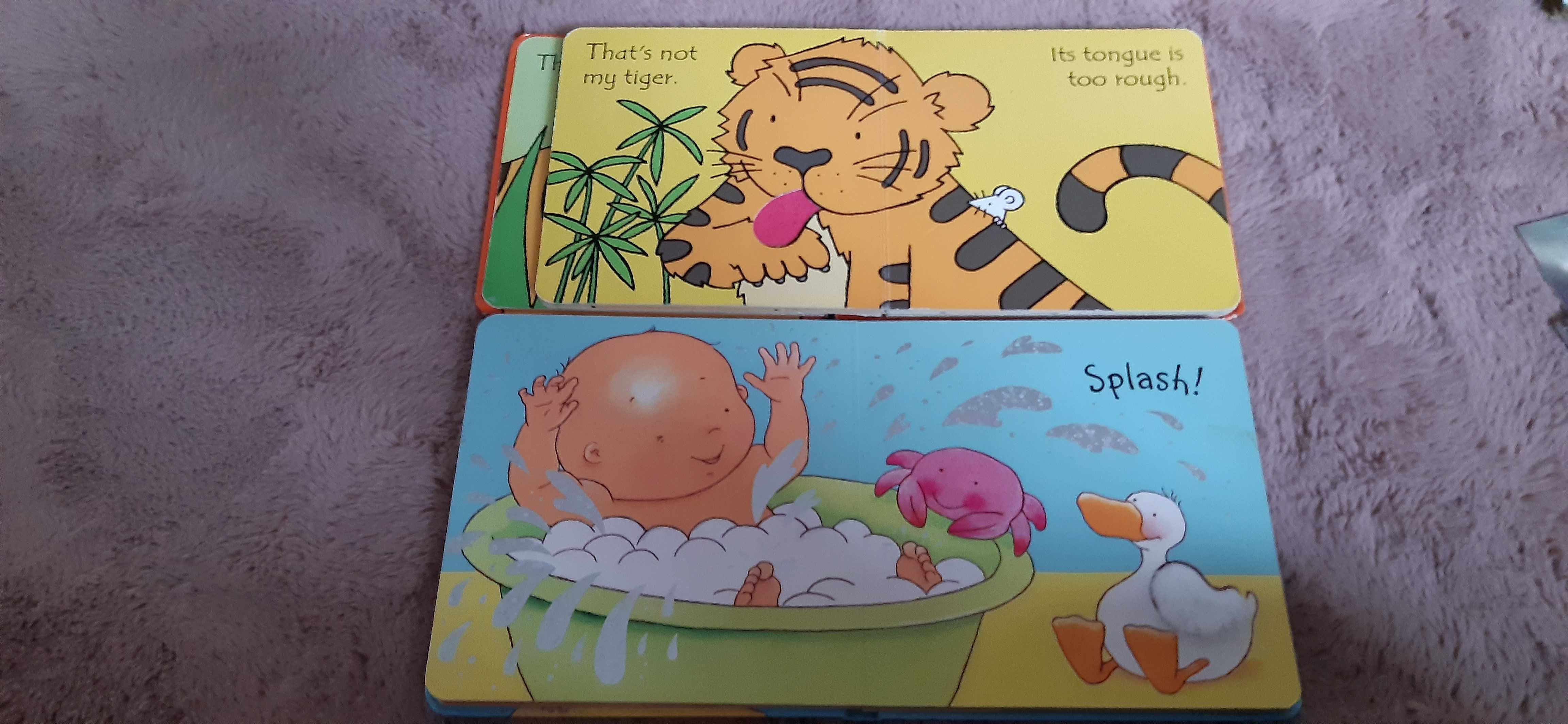 4 Książeczki po angielsku sensoryczne