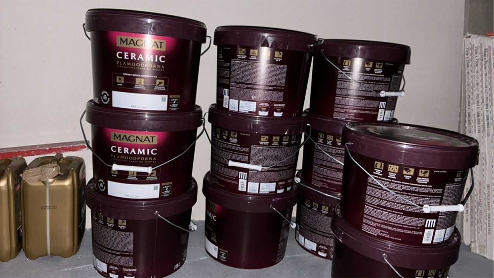 Farba ceramiczna Magnat Ceramic C45 Biała