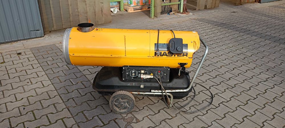 nagrzewnica z odprowadzaniem spalin i termostatem master bv170e