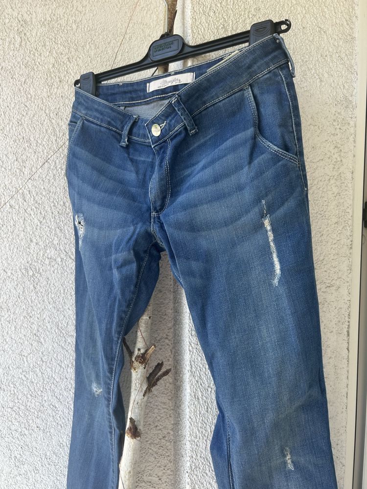 Spodnie Wrangler 28/32 - super / prosta nogawka