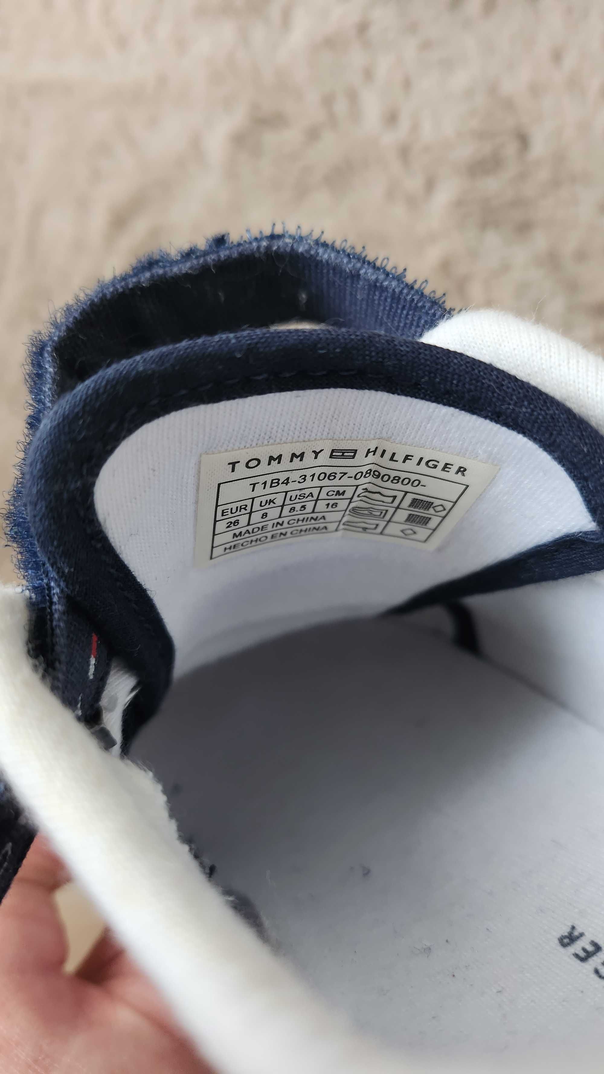 Tenisówki tommy hilfiger chłopiec 26