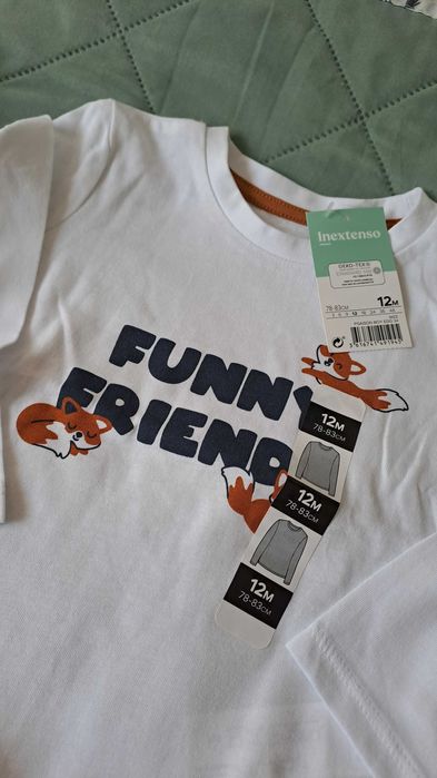 Paka ubranek chłopięcych r.86