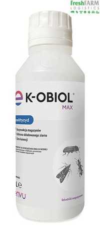 K-OBIOL MAX 1L -owadobójczy -do stosowania na ziarna zbóż -dezynsekcja